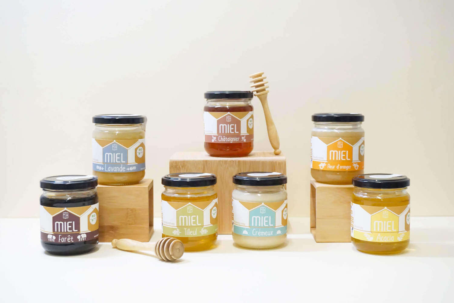 produits pots de miel