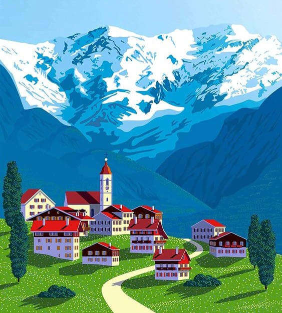 fond illustration produit